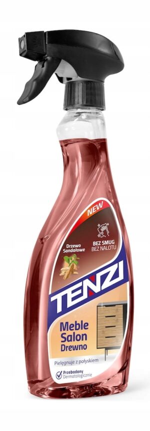 TENZI HOME PRO MEBLE SALON DREWNO - Domowy płyn do czyszczenia mebli 500ml